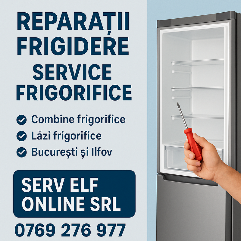 Reparatii frigidere Bucuresti – Interventii rapide